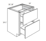 2 DRAWER BASE CABINET