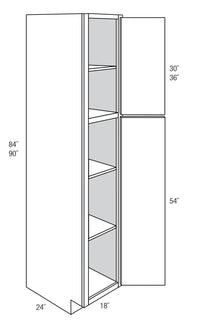 2 DOOR PANTRY CABINETS